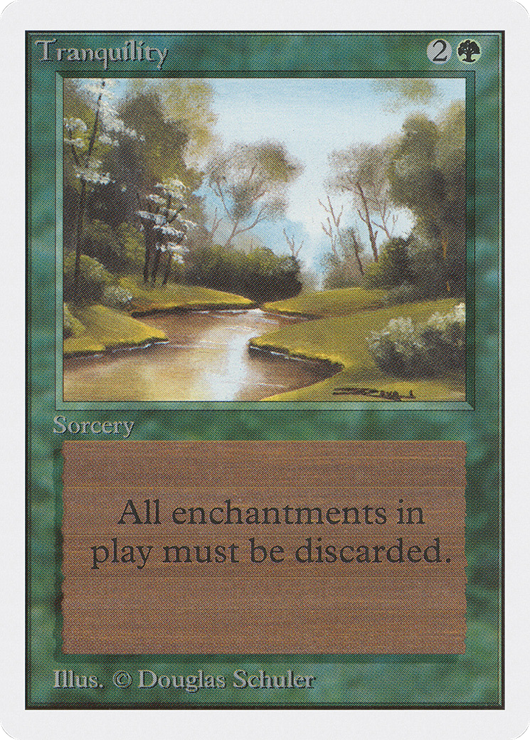 MAGIC: THE GATHERING  - Tranquility (2ED-221) - Unlimited Edition