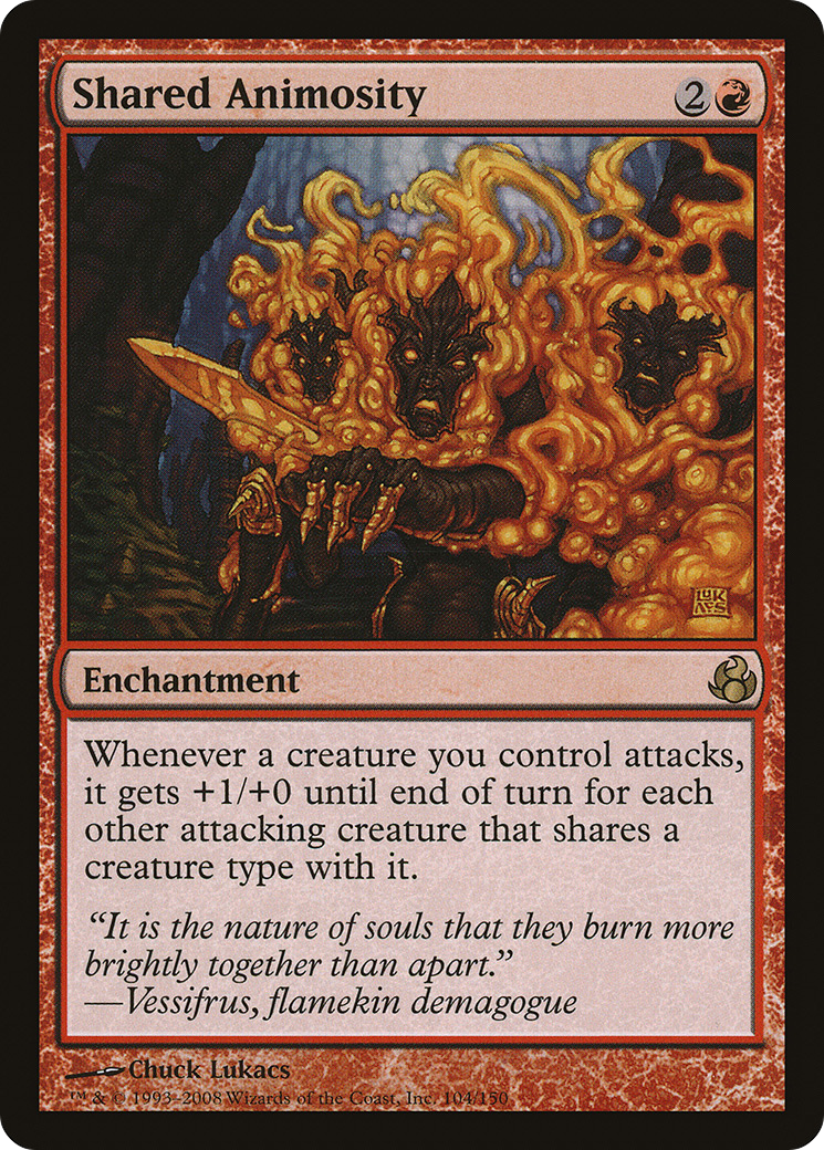 MAGIC: THE GATHERING  - Shared Animosity (MOR-104) - Morningtide