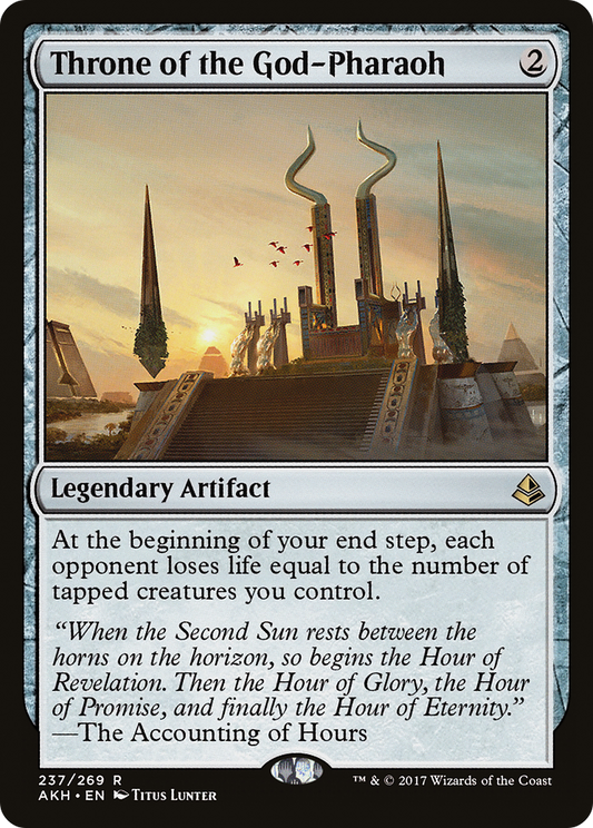 MAGIC: THE GATHERING  - Throne of the God-Pharaoh (AKH-237) - Amonkhet