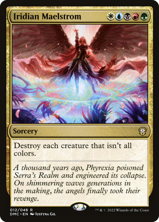MAGIC: THE GATHERING  - Iridian Maelstrom (DMC-012) - Dominaria United Commander