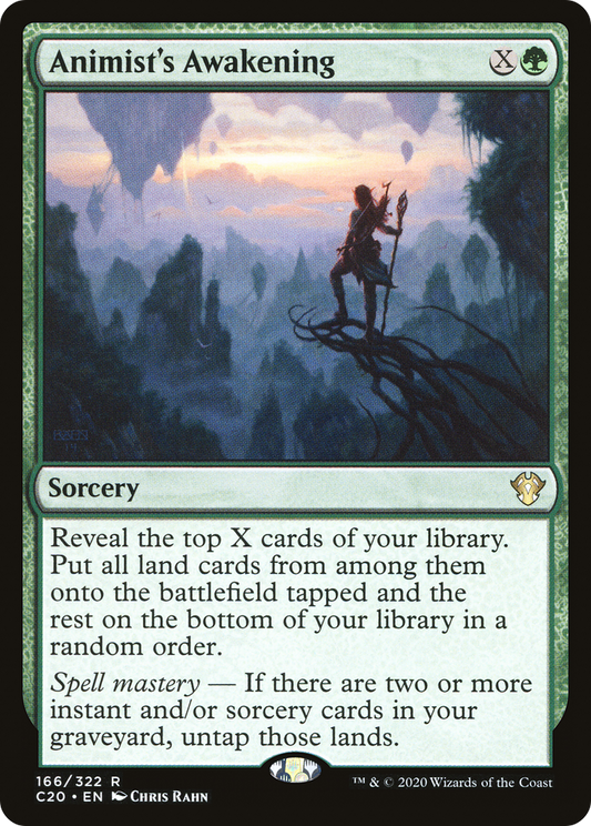 MAGIC: THE GATHERING  - Animist's Awakening (C20-166) - Commander 2020