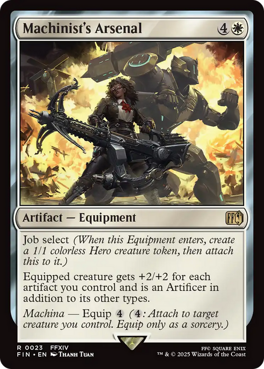 MAGIC: THE GATHERING  - Machinist's Arsenal (FIN-023) - FINAL FANTASY