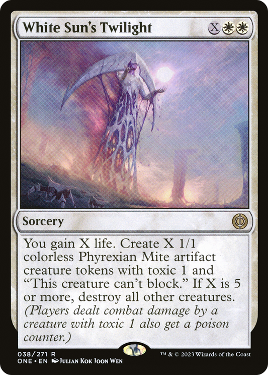 MAGIC: THE GATHERING  - White Sun's Twilight (ONE-038) - Phyrexia: All Will Be One Foil
