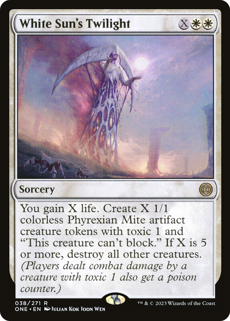 MAGIC: THE GATHERING  - White Sun's Twilight (ONE-038) - Phyrexia: All Will Be One