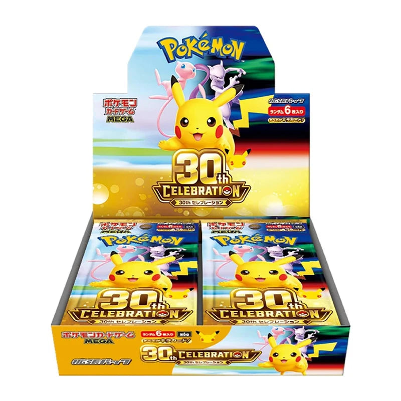 POKEMON TCG JAPANESE - 30th Japanese M6A Booster Box