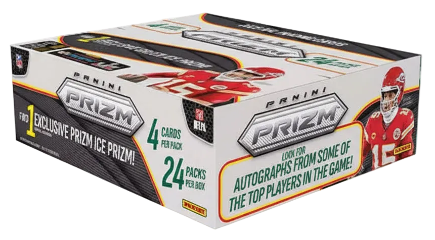 2025 Panini NFL Prizm Retail Display Box