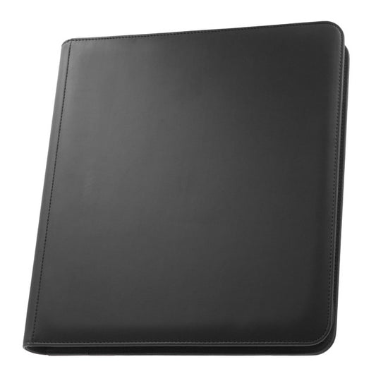 PALMS OFF - STEALTH 12 Pocket Zip Trading Card Binder - Black