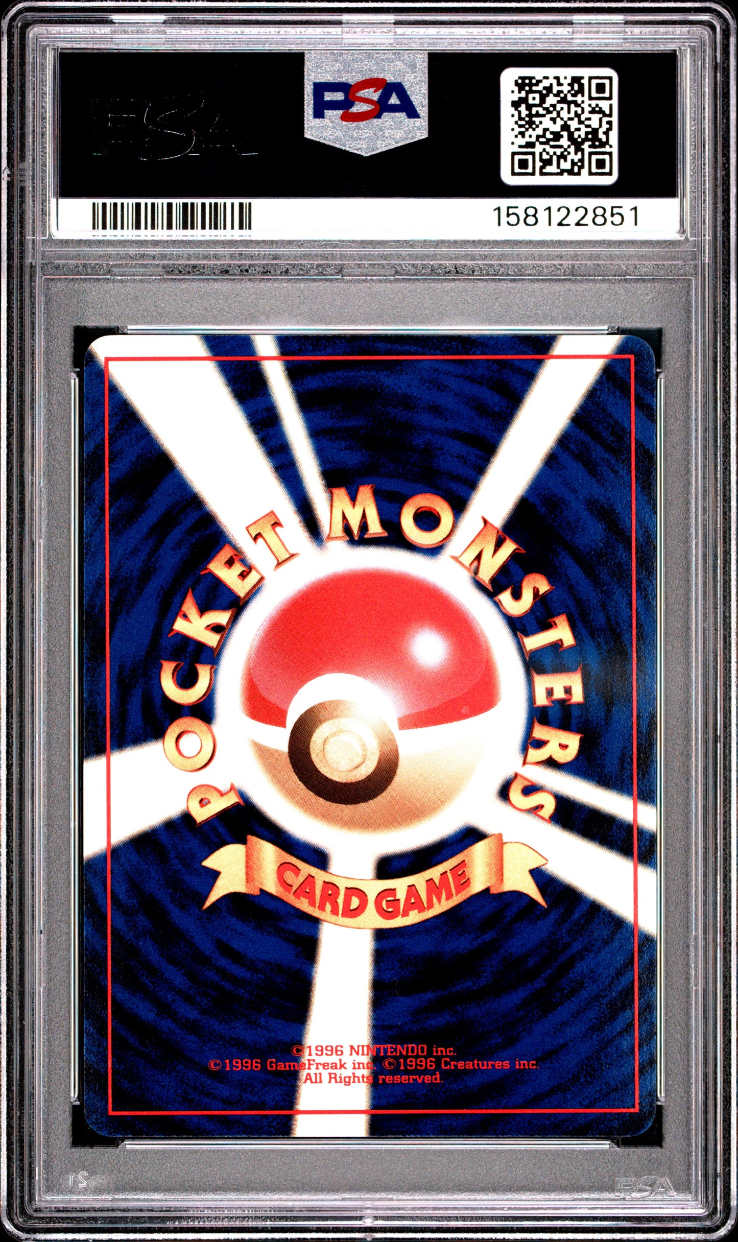 ROCKET'S SCYTHER HOLO 123 PSA 9 GYM POKEMON JAPANESE