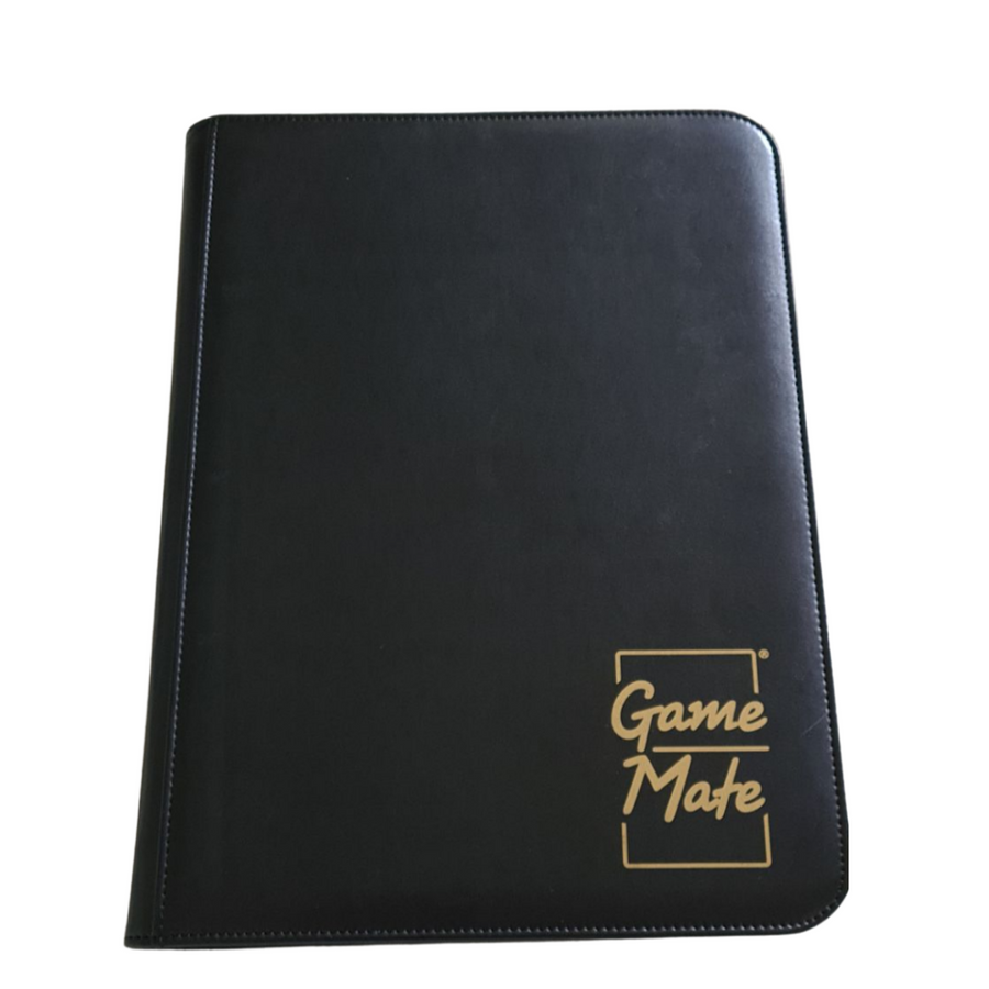 Game Mate High Class Leather 9 Pocket Binders